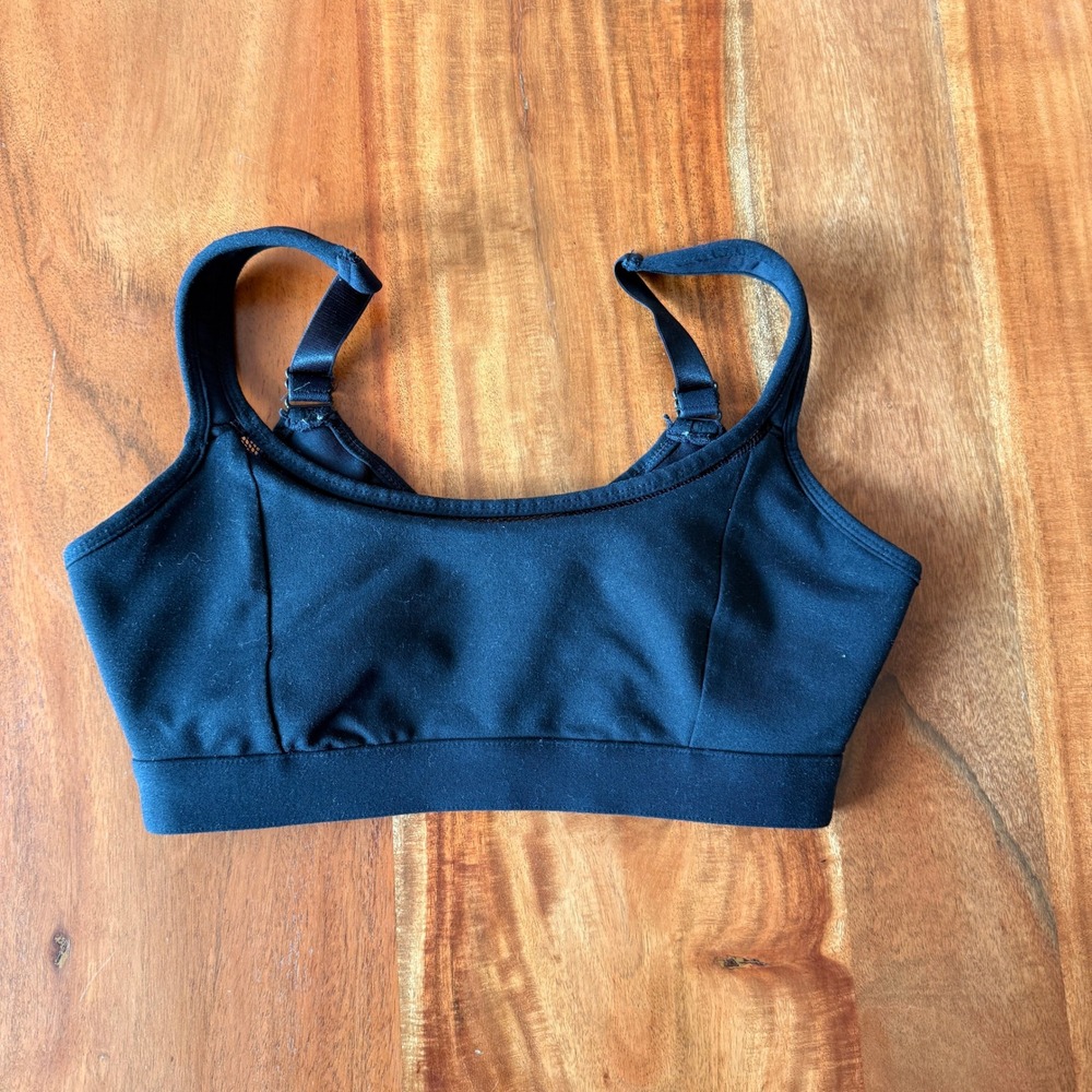 Fabletics Women's Black Sports Bra Size M